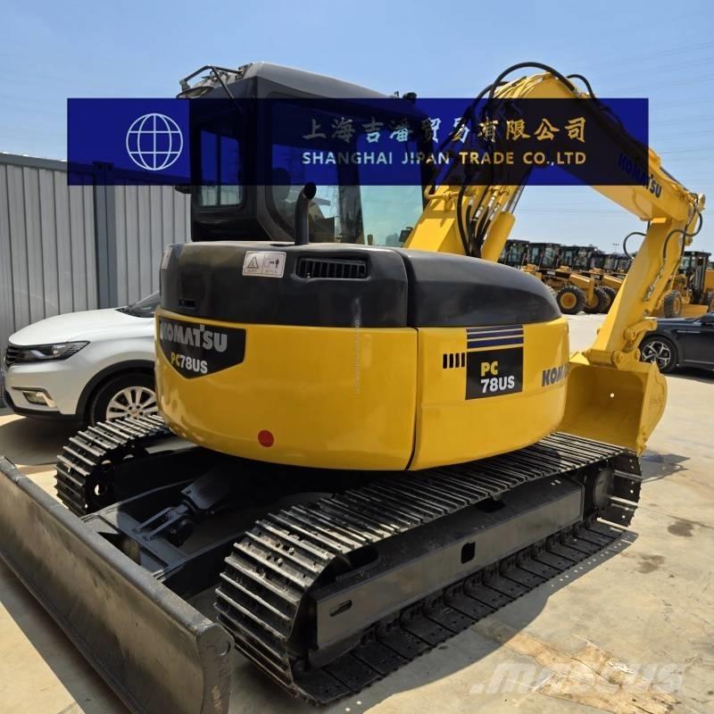 Komatsu PC 78 US Pásové rýpadlá