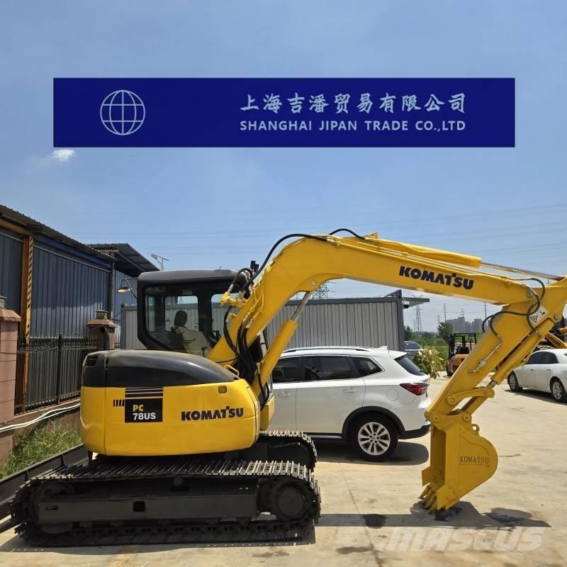 Komatsu PC 78 US Pásové rýpadlá