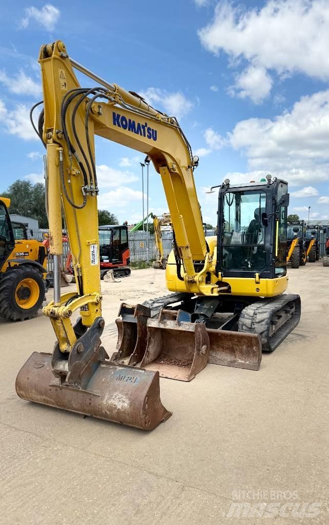 Komatsu PC 80 MR-5 Midi rýpadlá 7 t - 12 t