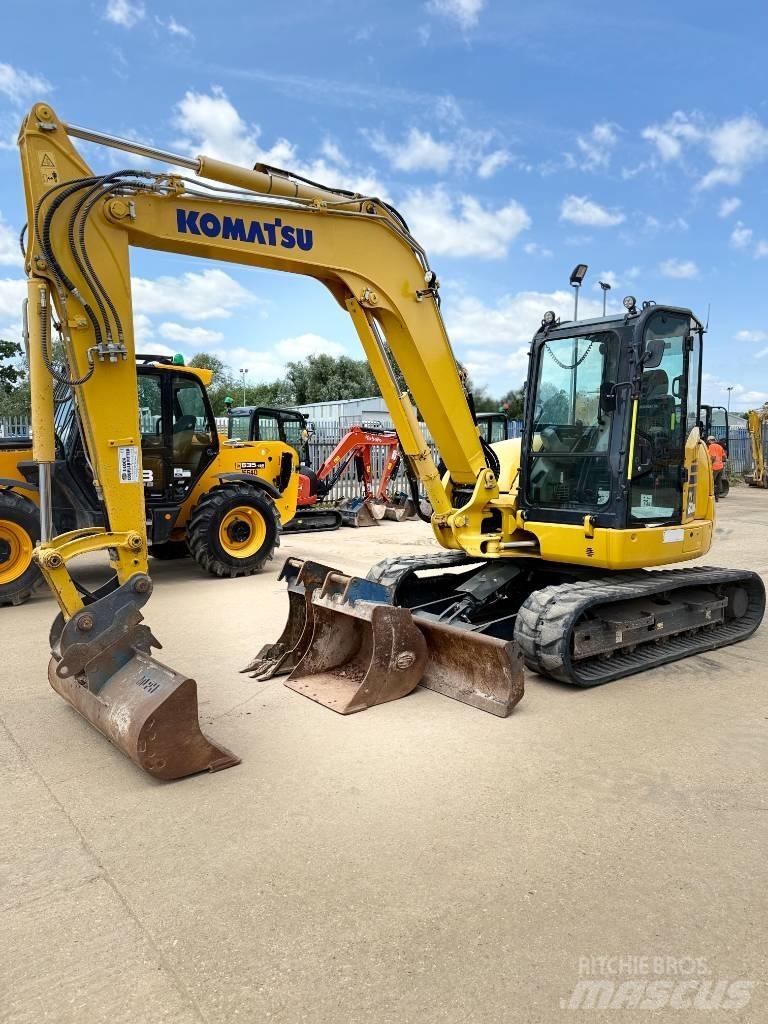 Komatsu PC 80 MR-5 Midi rýpadlá 7 t - 12 t