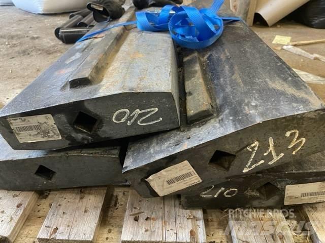 Terex XH320SR Ďalšie komponenty