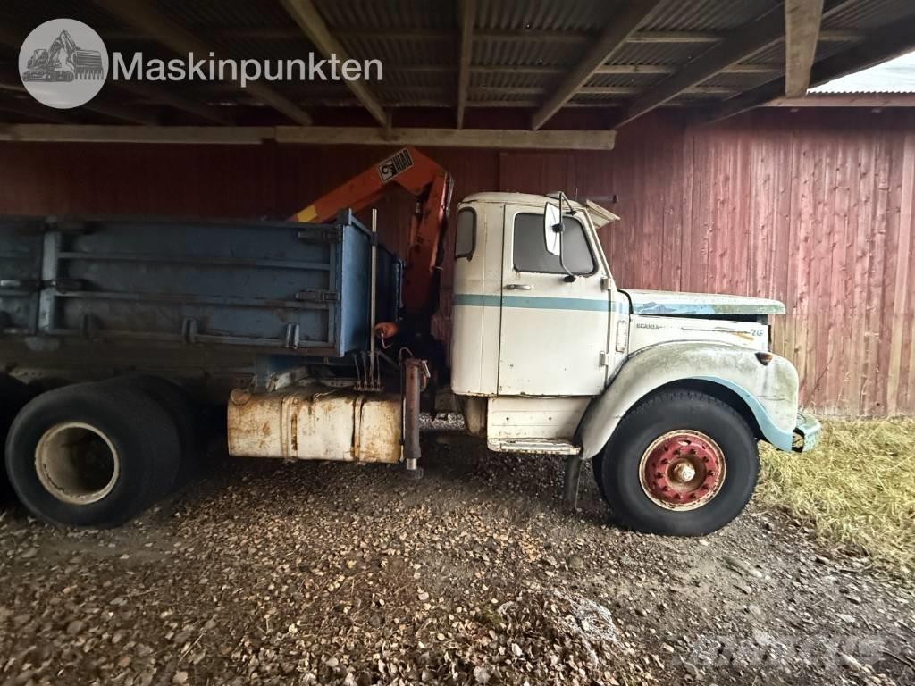 Scania LS 76 kranbil Autožeriavy, hydraulické ruky