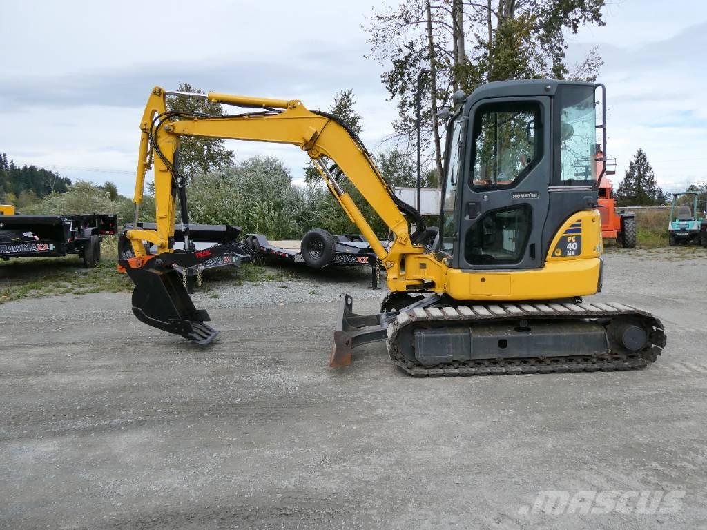 Komatsu PC 40 MR-3 Mini rýpadlá < 7t