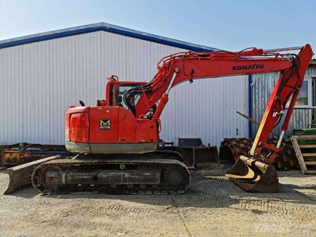 Komatsu PC 138-8 Pásové rýpadlá