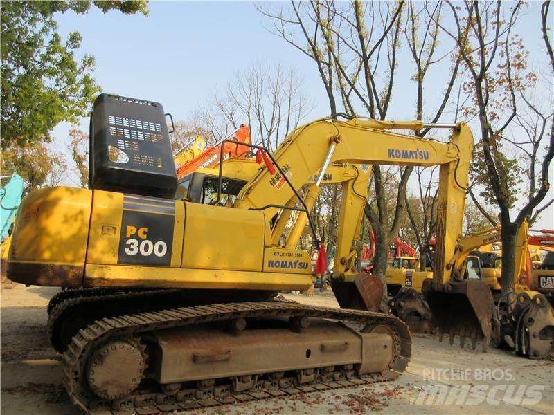 Komatsu PC 300-7 Pásové rýpadlá