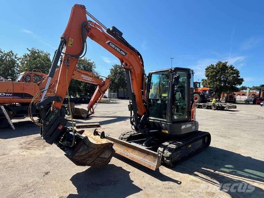 Develon DX 55 R-7 Mini rýpadlá < 7t