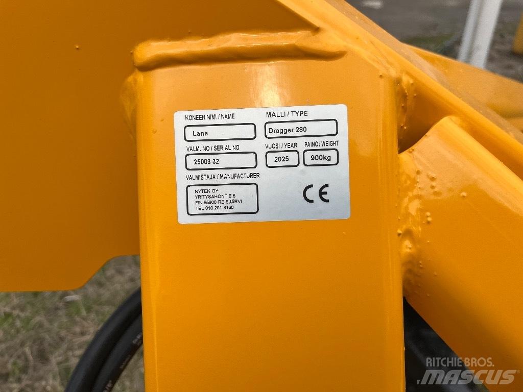 Parko Dragger 280 Ťahané radlice