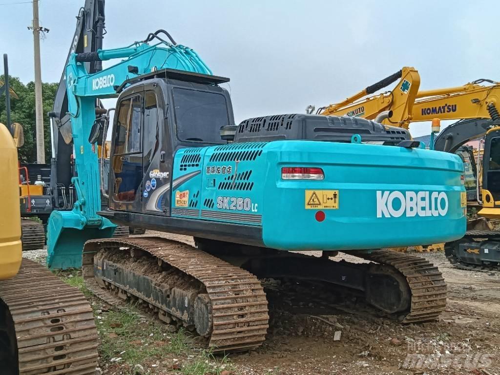 Kobelco SK260 Pásové rýpadlá