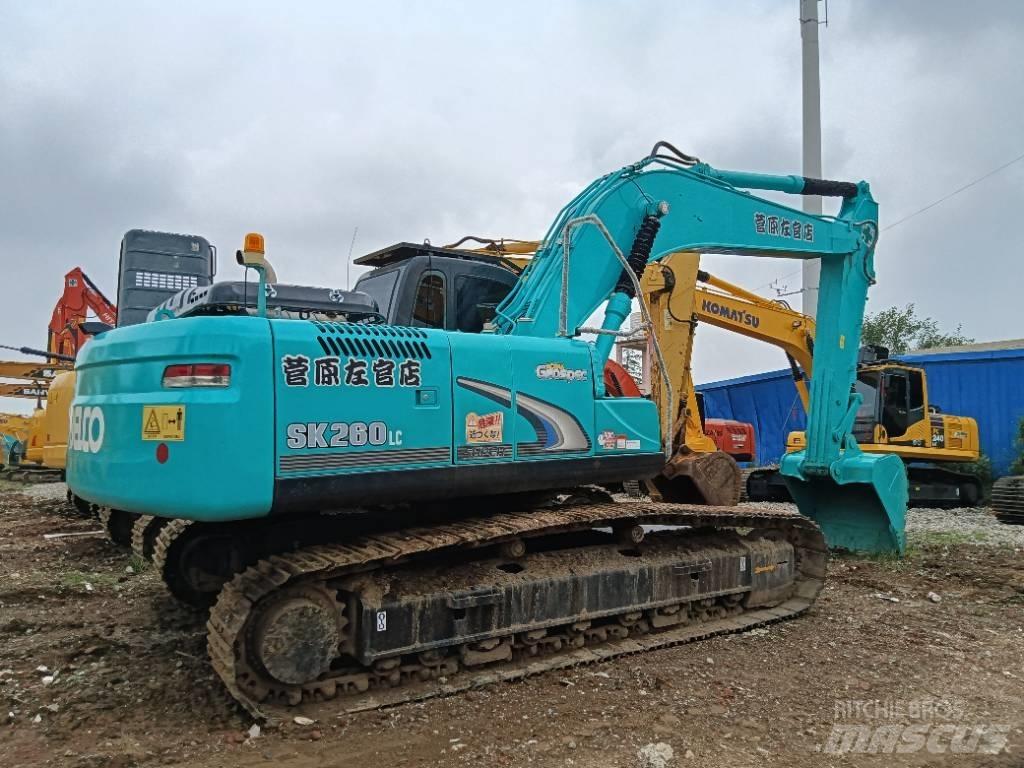 Kobelco SK260 Pásové rýpadlá
