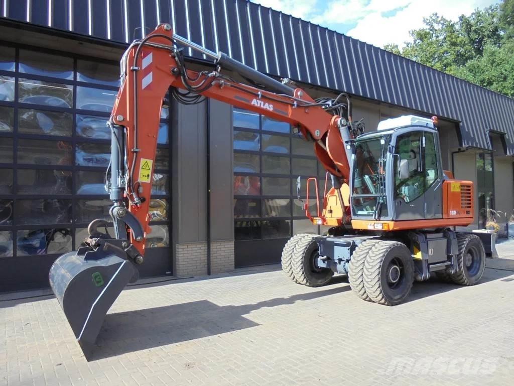 Atlas 180 WSR Kolesové rýpadlá