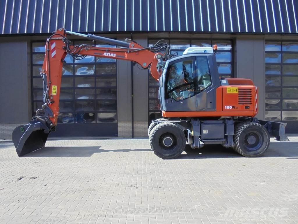 Atlas 180 WSR Kolesové rýpadlá