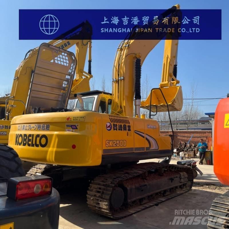 Kobelco SK 250 Pásové rýpadlá