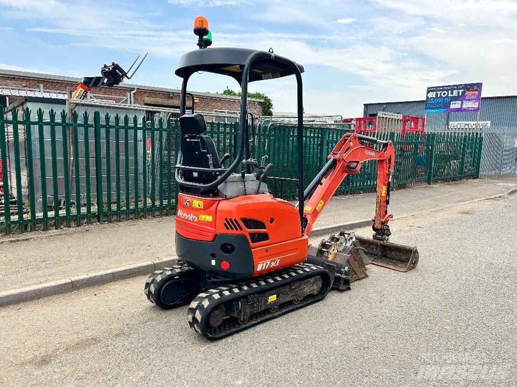 Kubota U 17-3 Mini rýpadlá < 7t
