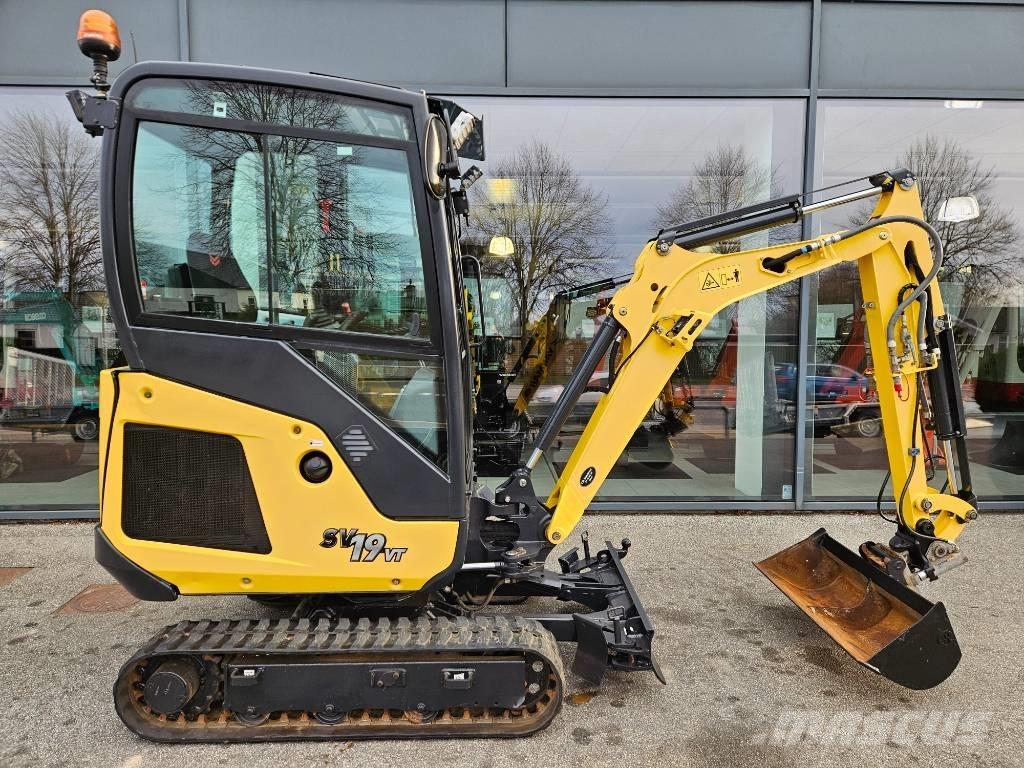 Yanmar SV 19 VT Mini rýpadlá < 7t