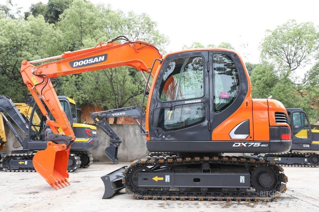 Doosan DX 75-9 C Mini rýpadlá < 7t