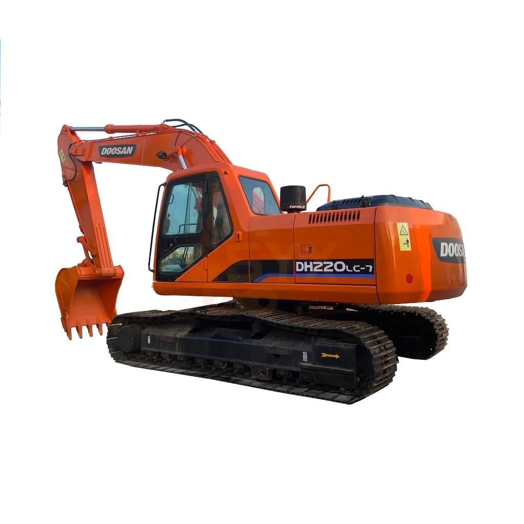 Doosan 220 LC-7 Pásové rýpadlá