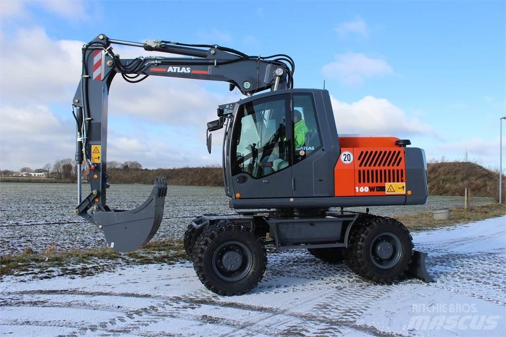 Atlas 140W Kolesové rýpadlá