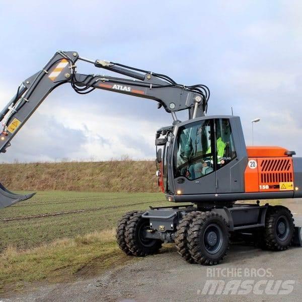 Atlas 150W Kolesové rýpadlá