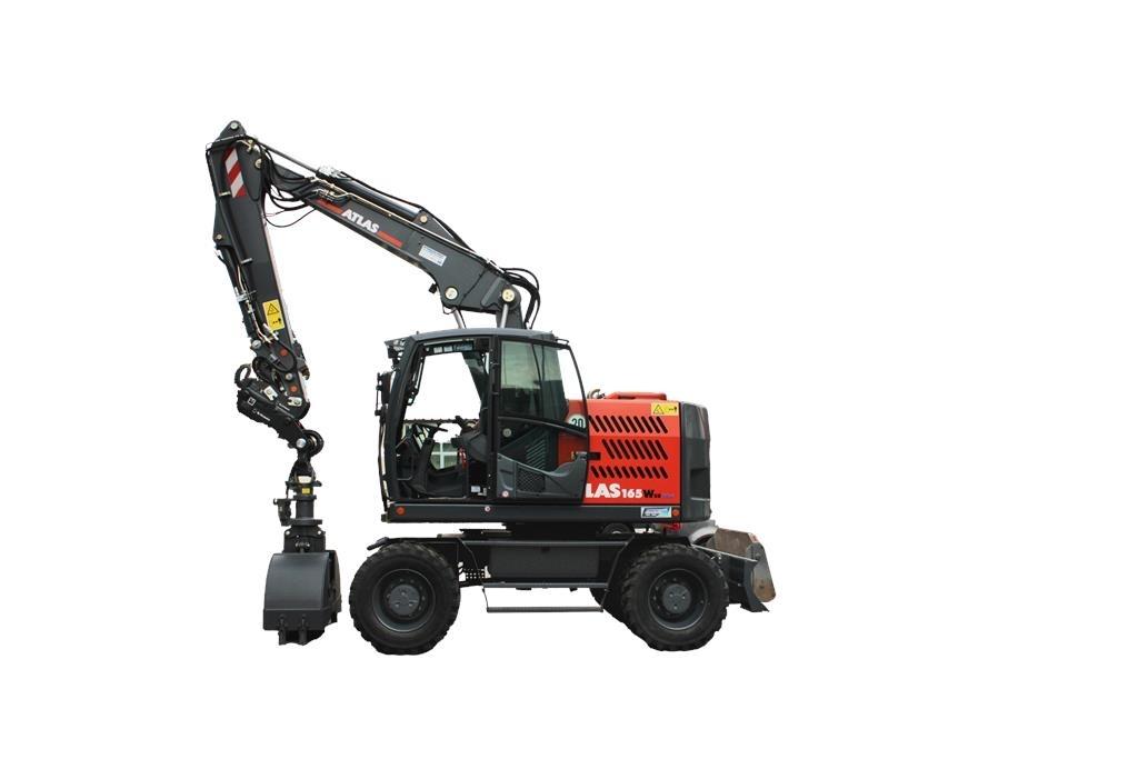 Atlas 165WSR Kolesové rýpadlá