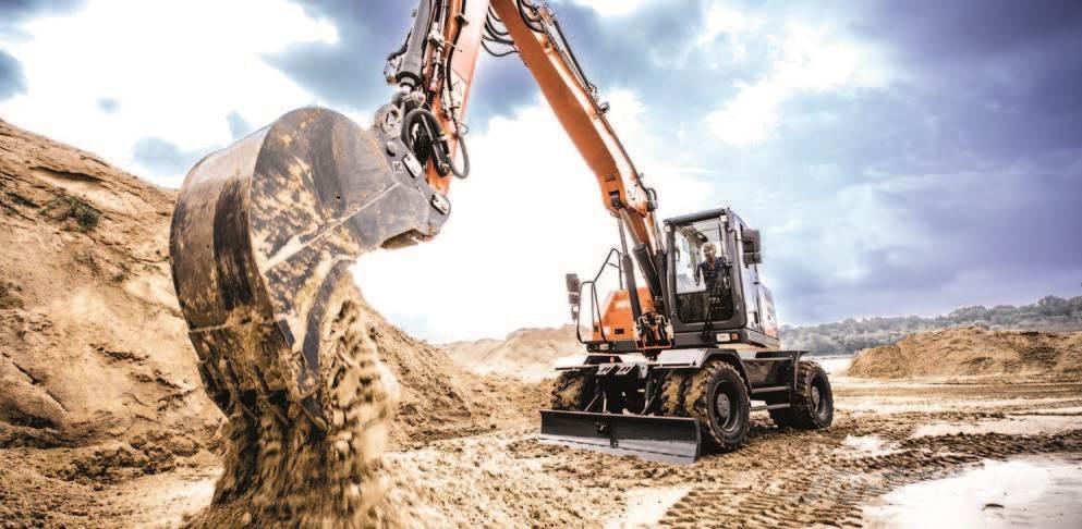 Atlas 185W Kolesové rýpadlá