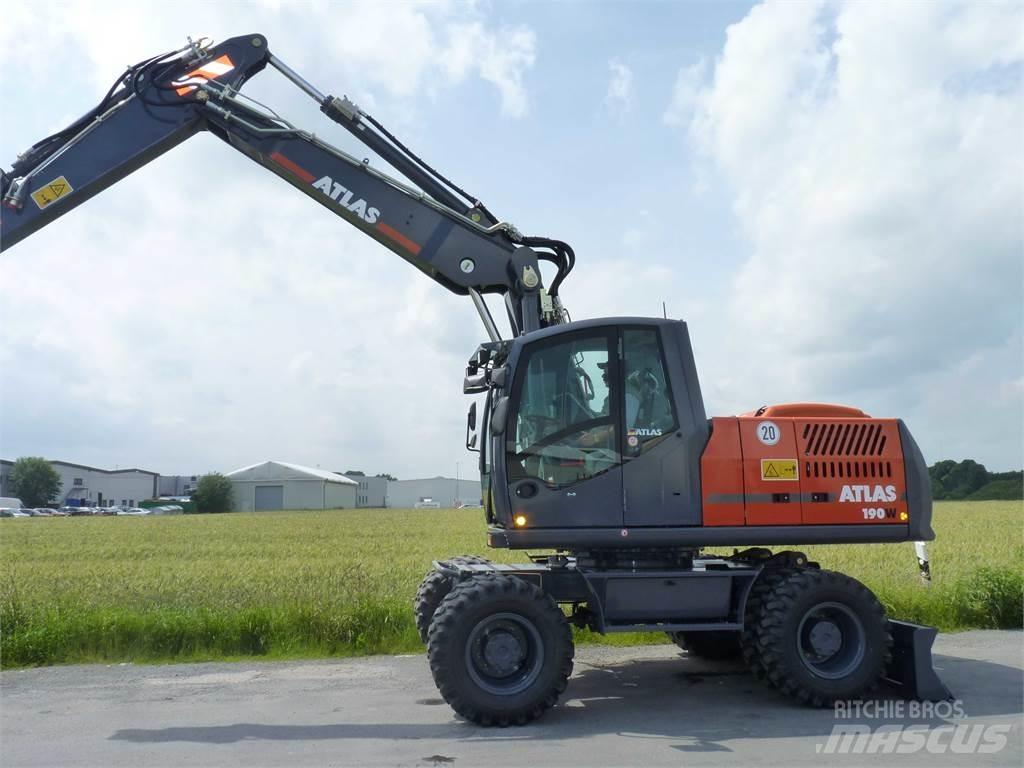 Atlas 190W Stage V Kolesové rýpadlá