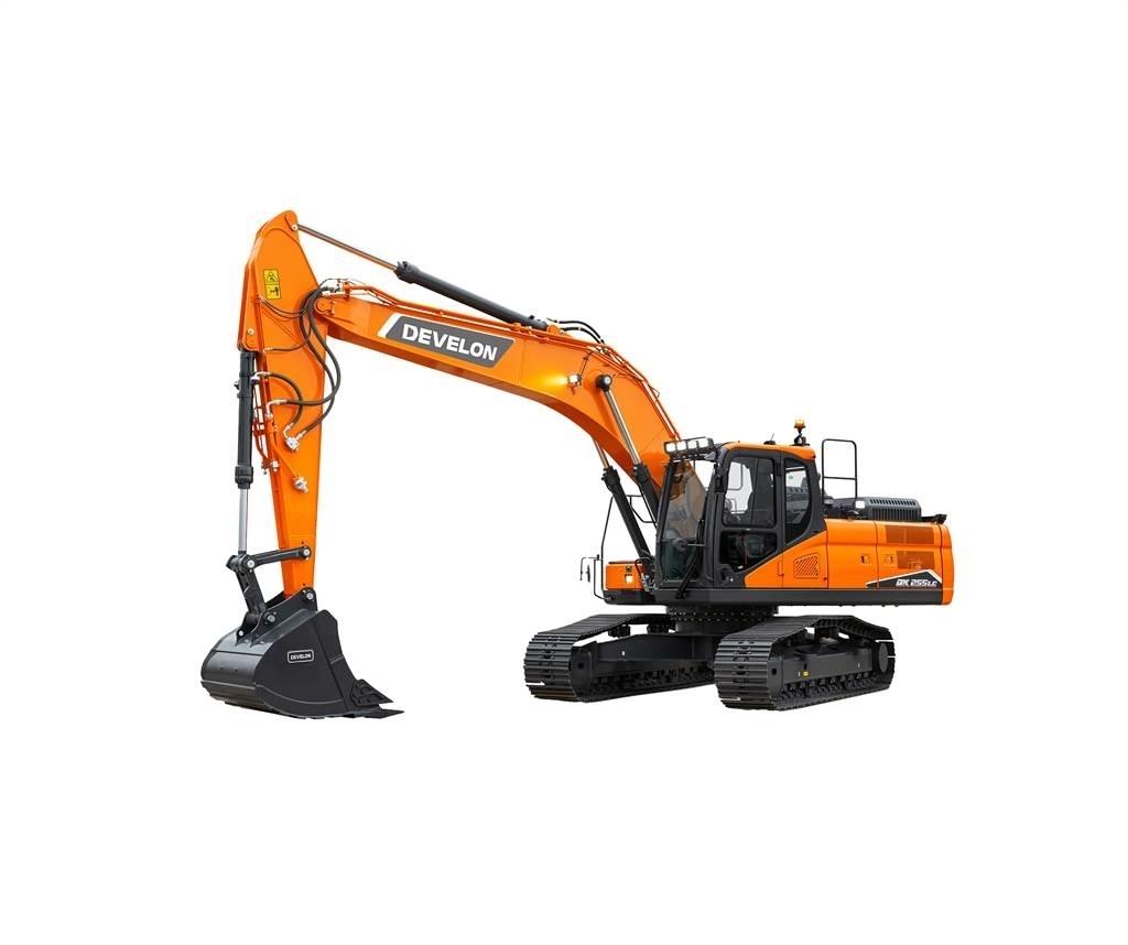 Develon DX255LC-7 Pásové rýpadlá
