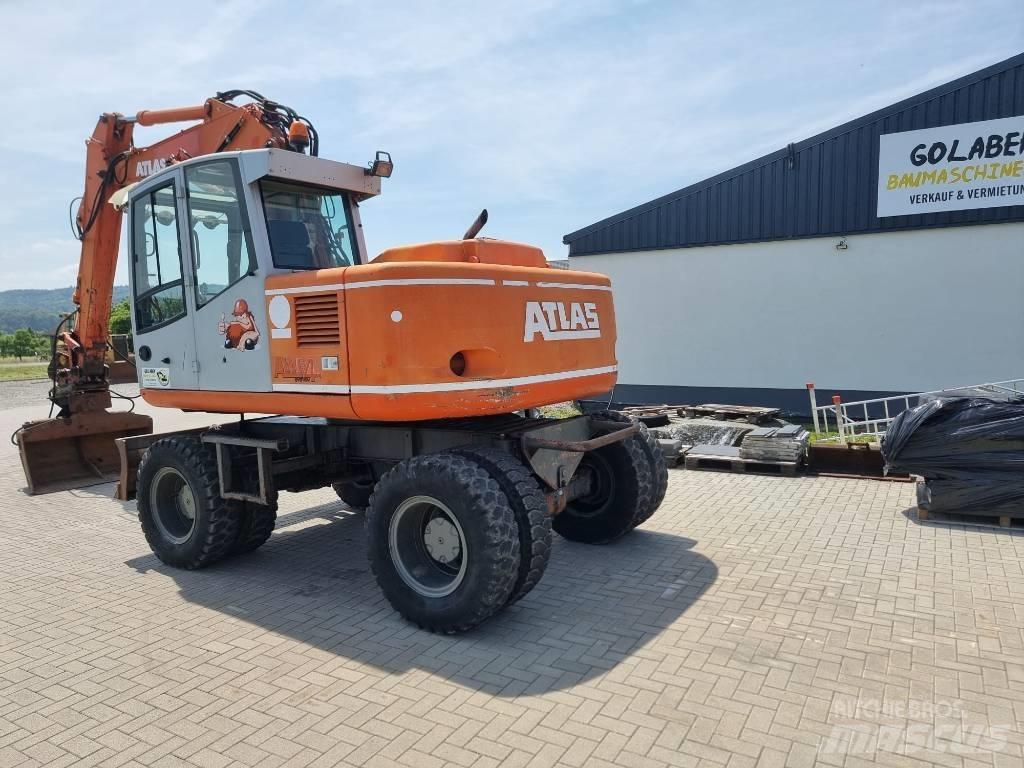 Atlas 1204 Kolesové rýpadlá