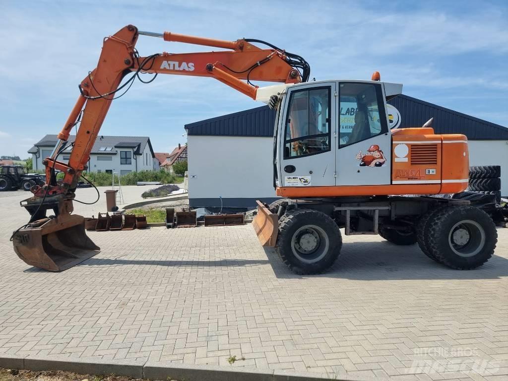 Atlas 1204 Kolesové rýpadlá