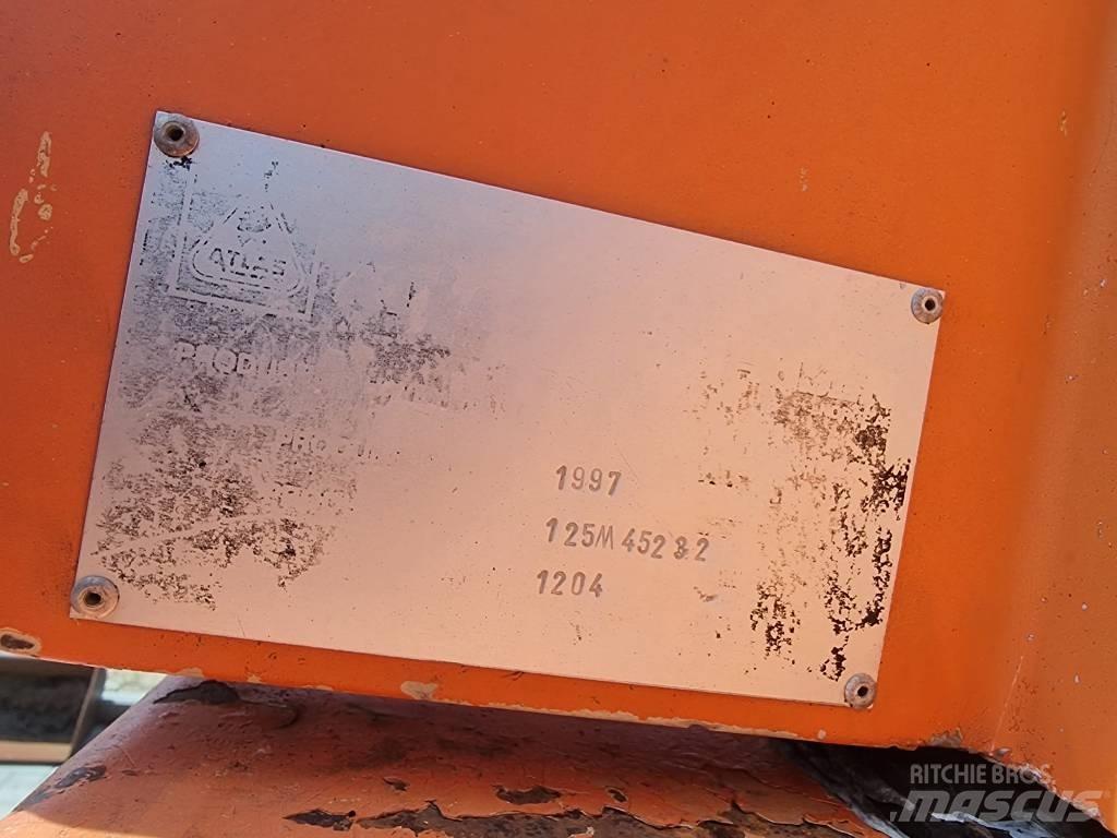 Atlas 1204 Kolesové rýpadlá