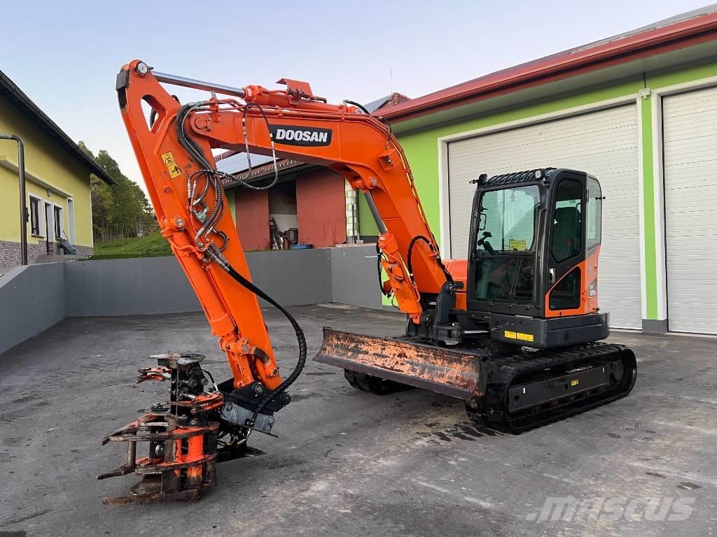 Doosan DX85R-3 Midi rýpadlá 7 t - 12 t