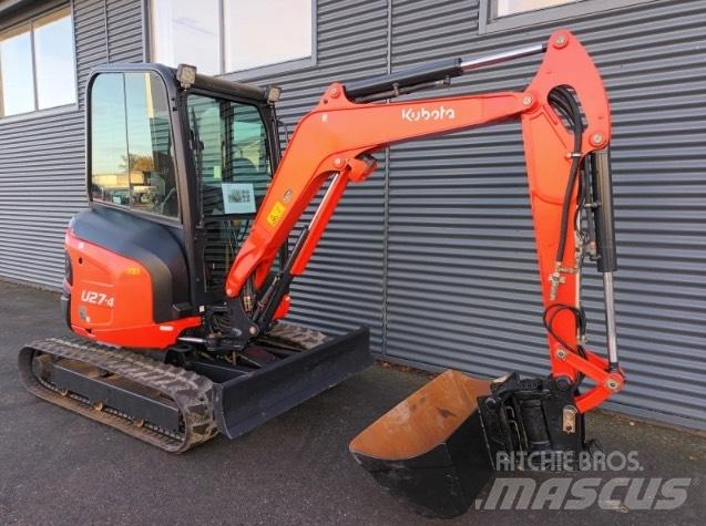 Kubota u27-4 Mini rýpadlá < 7t