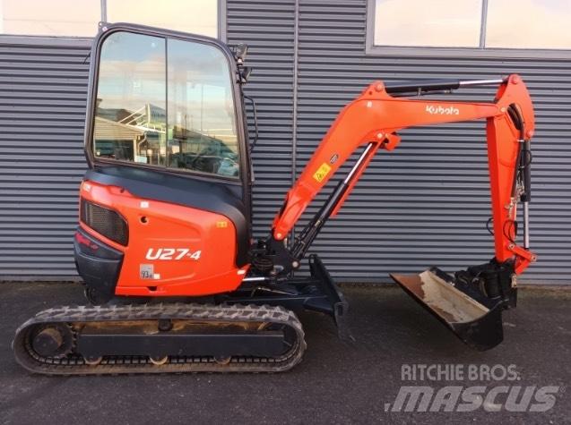 Kubota u27-4 Mini rýpadlá < 7t