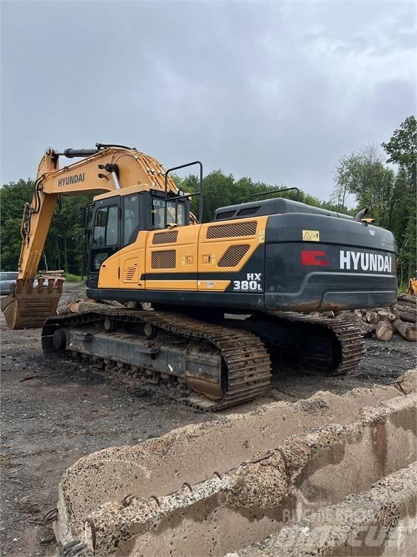 Hyundai HX 380 L Pásové rýpadlá