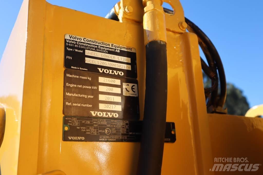 Volvo L120G Kolesové nakladače