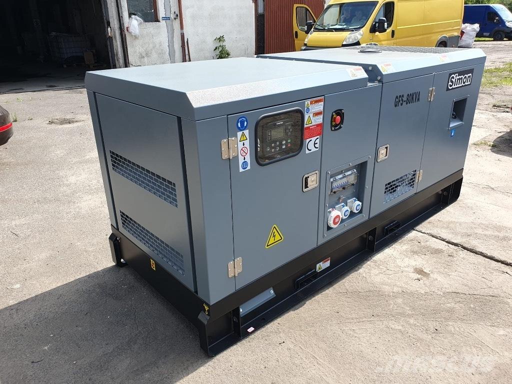 Simon 80KVA Naftové generátory
