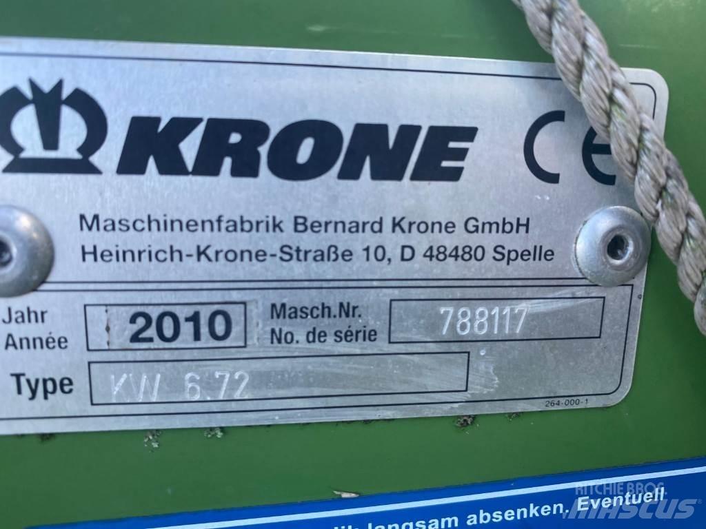 Krone KW6.72 Obracače a zhrabovače sena