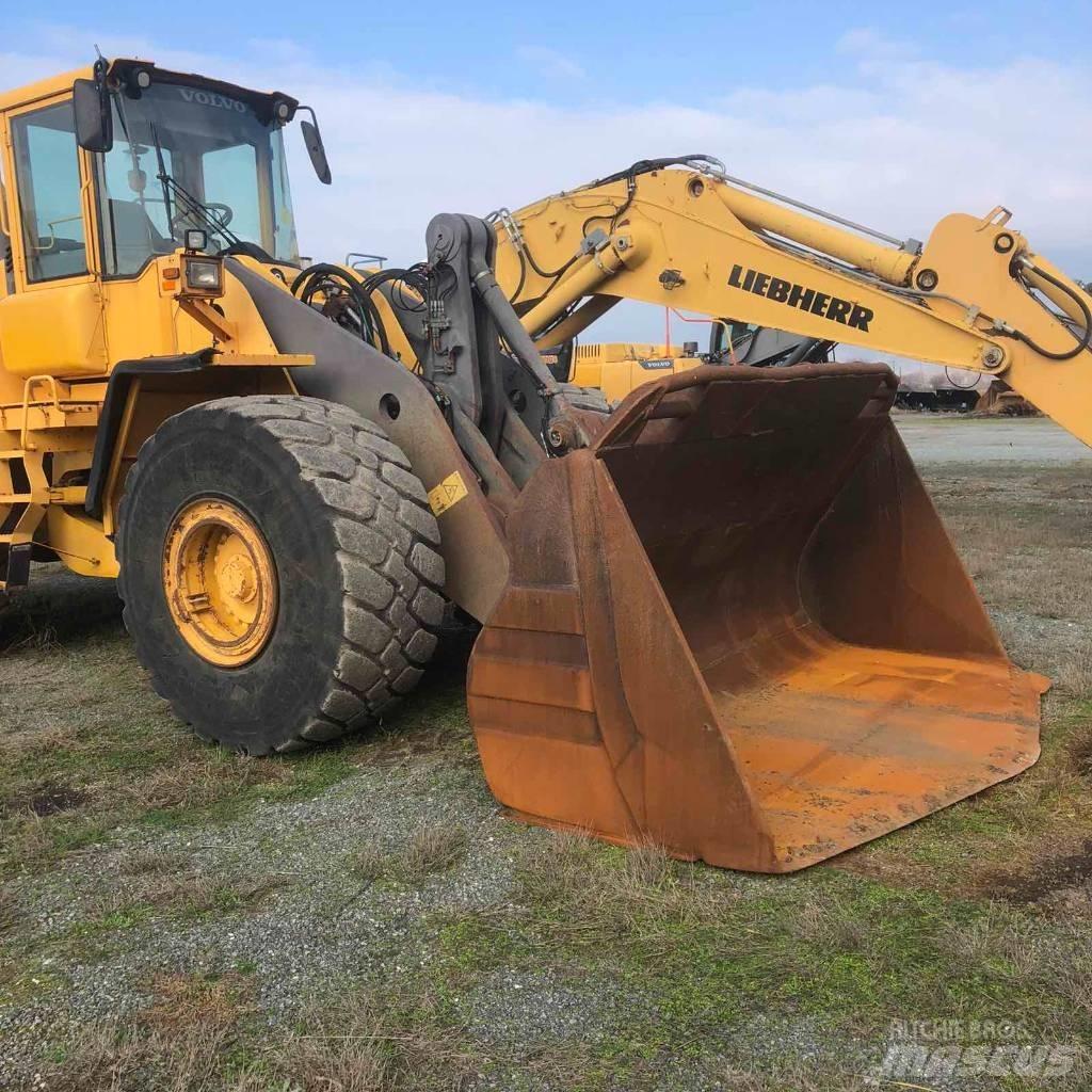 Volvo L180E Kolesové nakladače