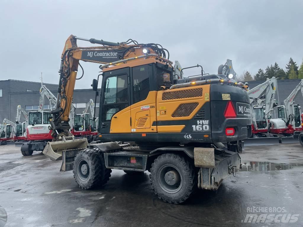 Hyundai HW160 Kolesové rýpadlá