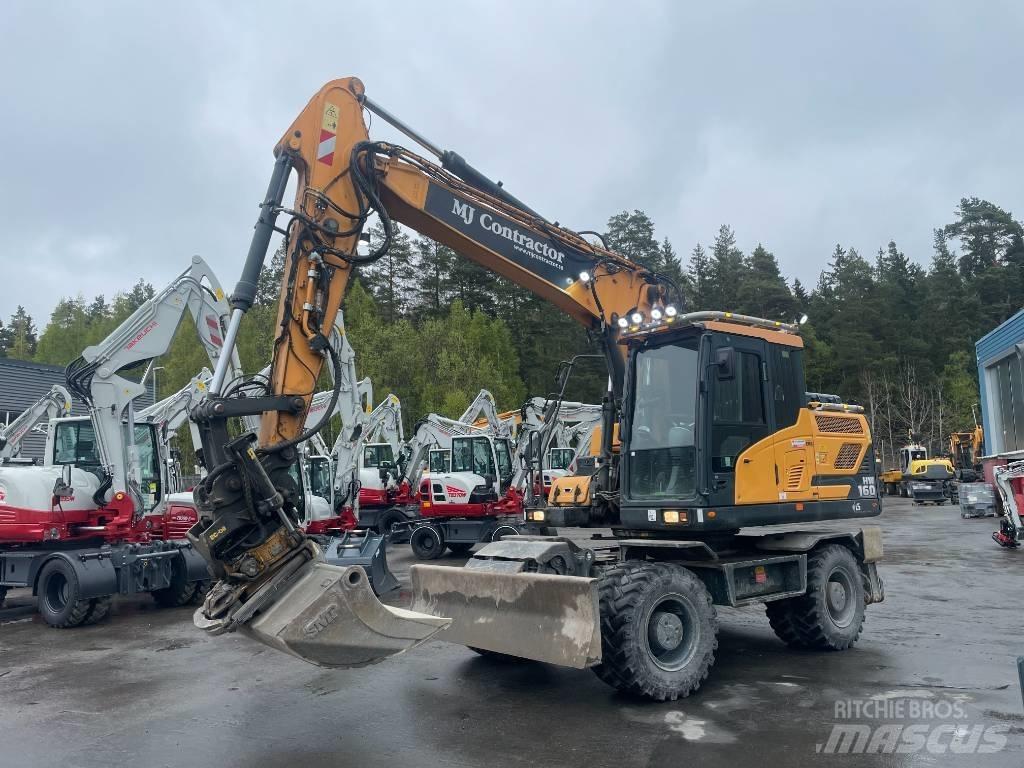 Hyundai HW160 Kolesové rýpadlá
