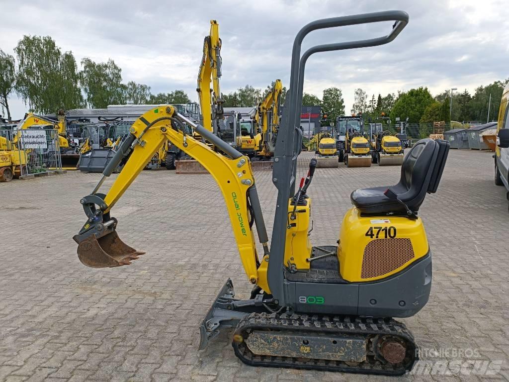Wacker Neuson 803 Pásové rýpadlá