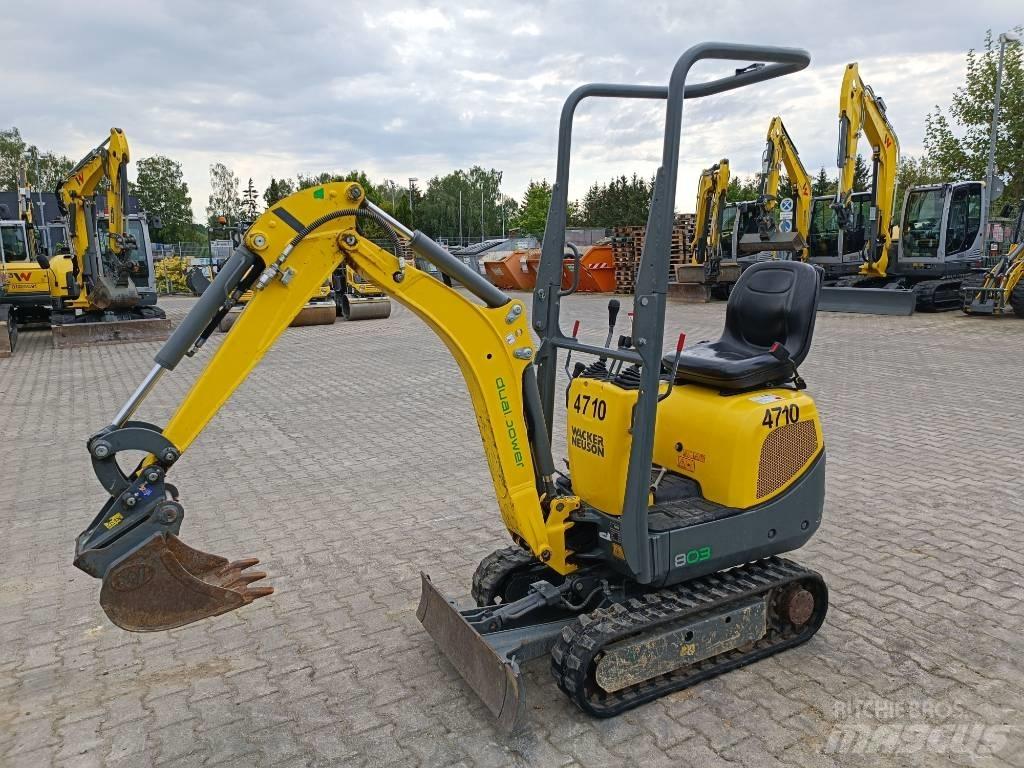 Wacker Neuson 803 Pásové rýpadlá