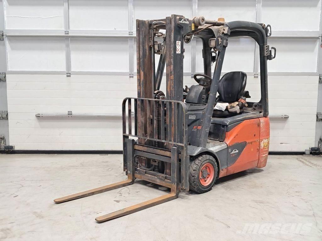 Linde E16C-02 Akumulátorové vozíky