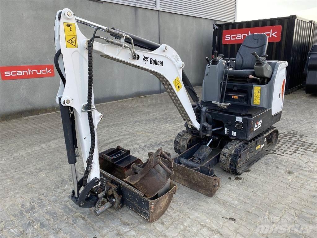 Bobcat E19 Kolesové rýpadlá