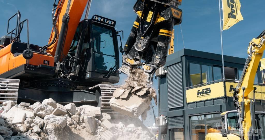 MB Crusher MB-P160 Ďalšie komponenty