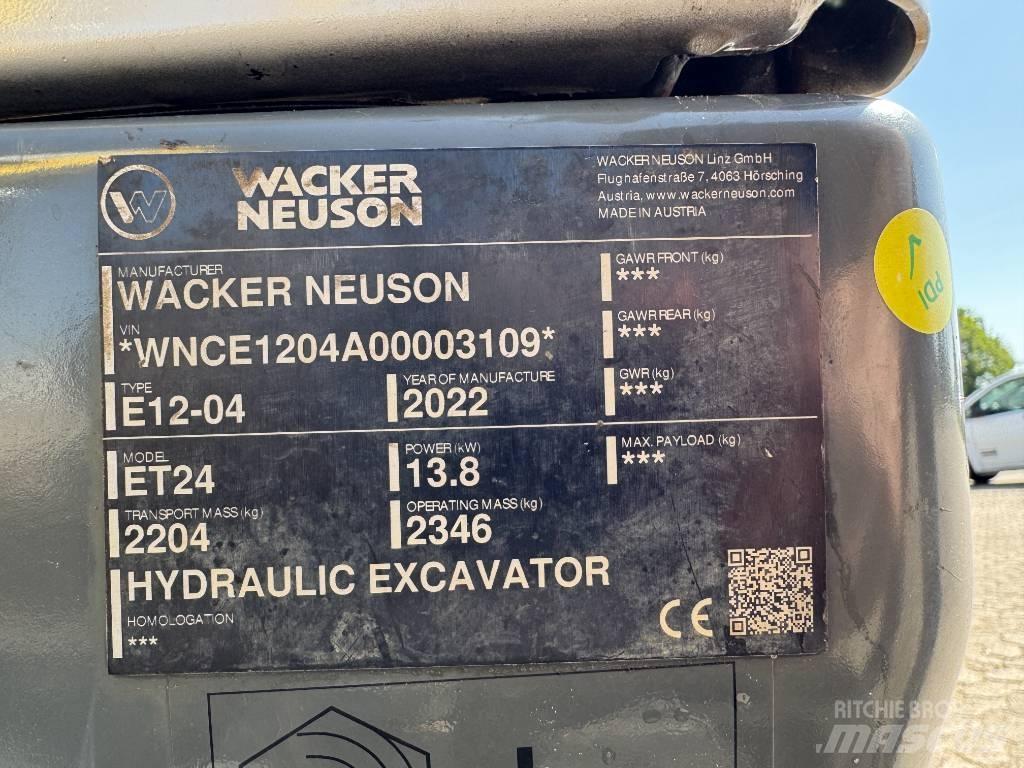 Wacker Neuson ET 24 Mini rýpadlá < 7t