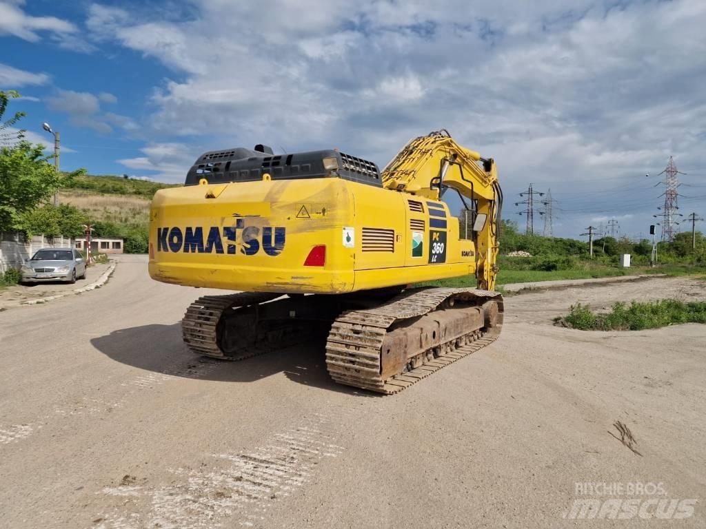 Komatsu PC 360 Pásové rýpadlá
