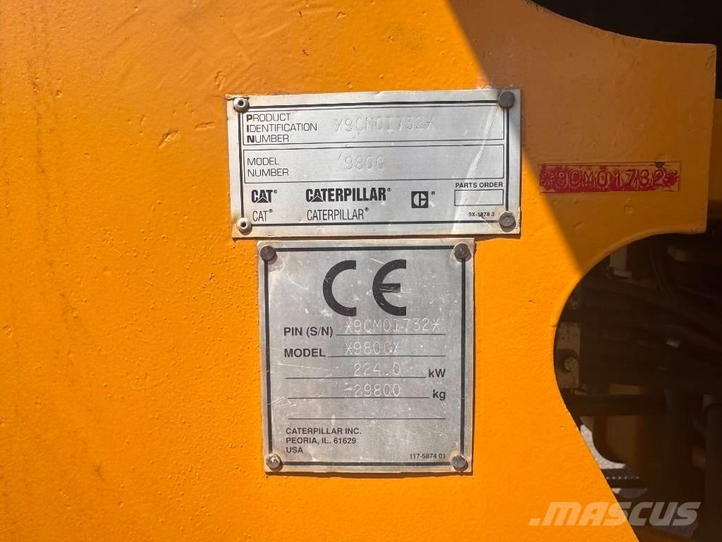 CAT 980 G Kolesové nakladače