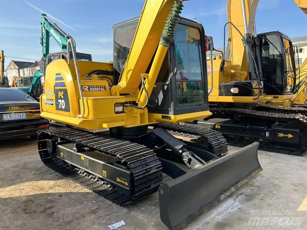 Komatsu PC 70 Pásové rýpadlá