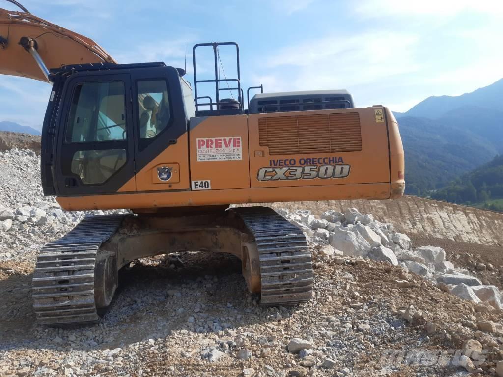 CASE CX 350 D Pásové rýpadlá