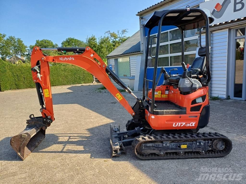 Kubota U 17-3 Mini rýpadlá < 7t